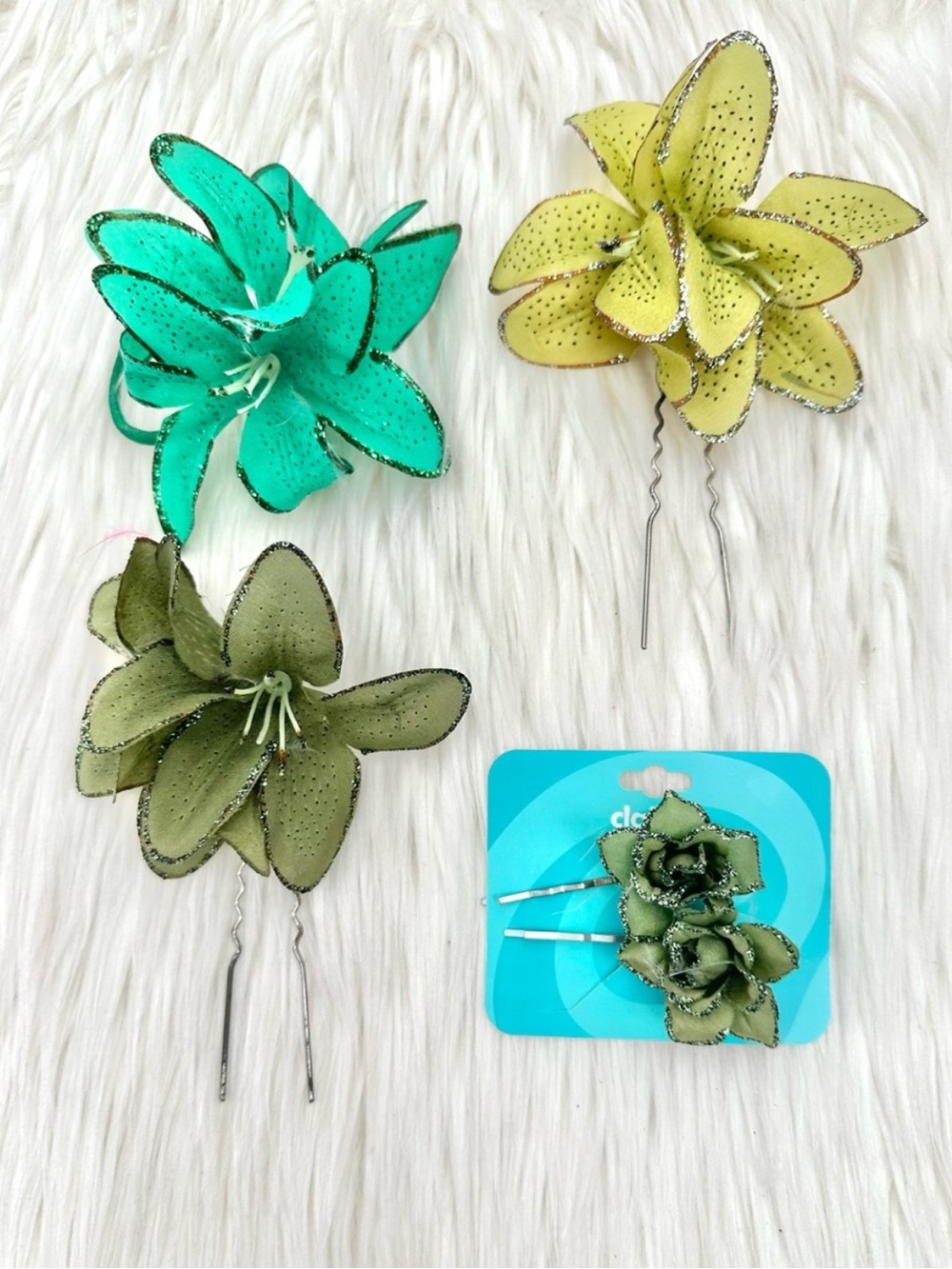 FLOWER HAIR SET
